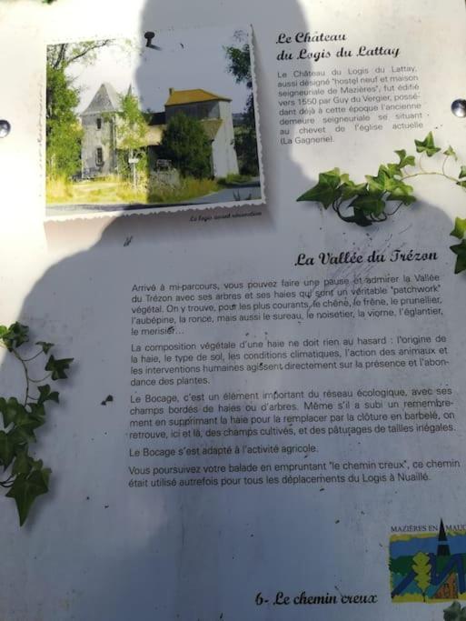 Вилла Le Logis Cholet 49300 Lieu Exceptionnel En Famille Ou Amis Mazieres-en-Mauges Экстерьер фото